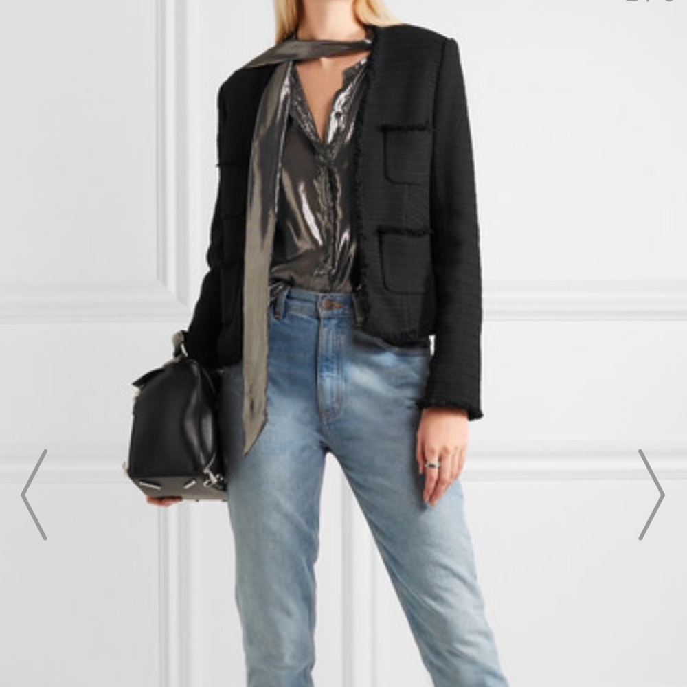 NWT L’agence Classic Black Jacket
